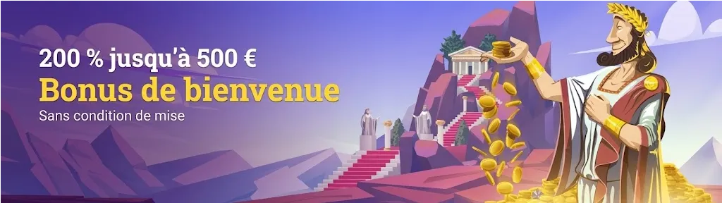 Cresus Casino bonus de bienvenue