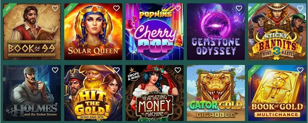 Cresus Casino Machines à sous